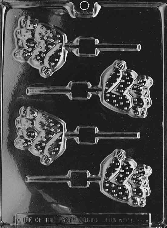 CACTUS LOLLY Sucker Chocolate Candy Mold Craft Supply