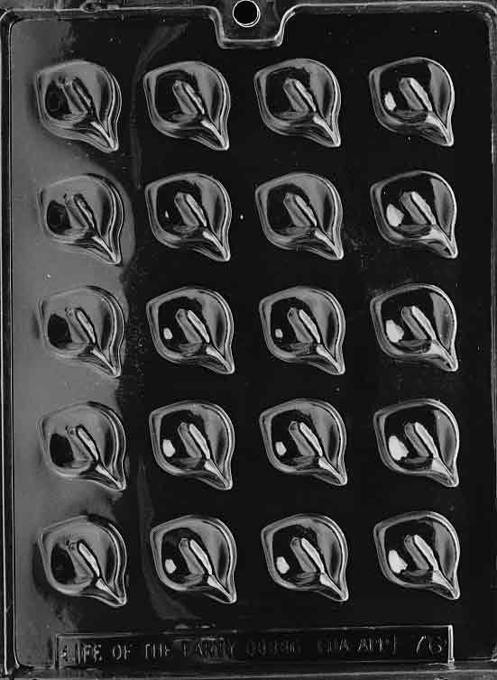 CALLA LILLY Bite Size Chocolate Candy Mold Craft Supply