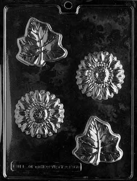 FLOWER/LEAF Chocolate Candy Mold Craft Supply