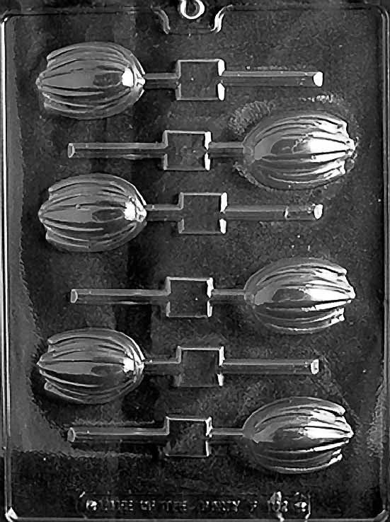 TULIP POP Sucker Chocolate Candy Mold