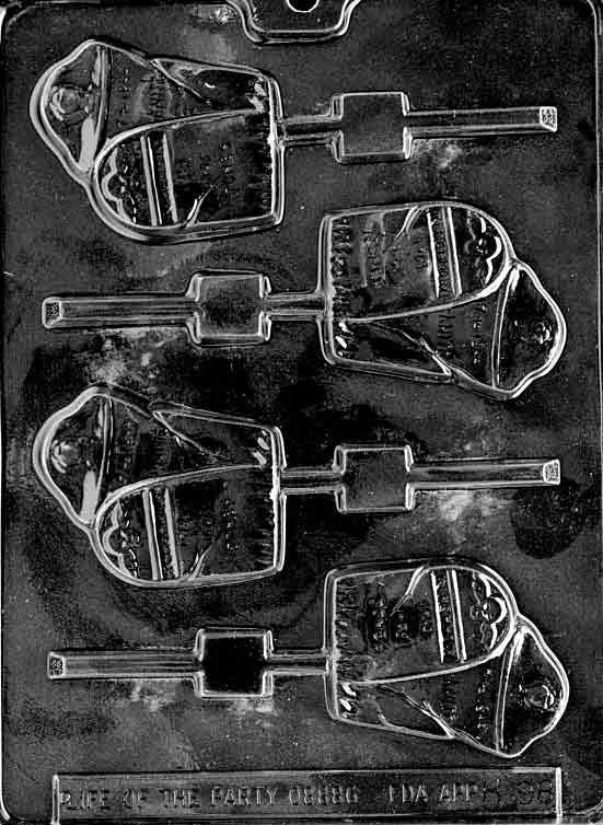 GRAVESTONE LOLLY Halloween Sucker Chocolate Candy Mold