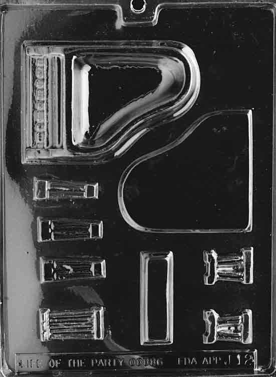 PIANO Chocolate Candy Mold Craft Supply
