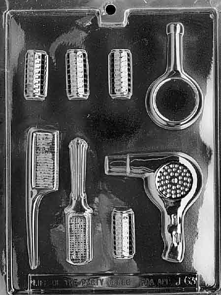 BEAUTICIAN SET Chocolate Candy Mold Craft Supply