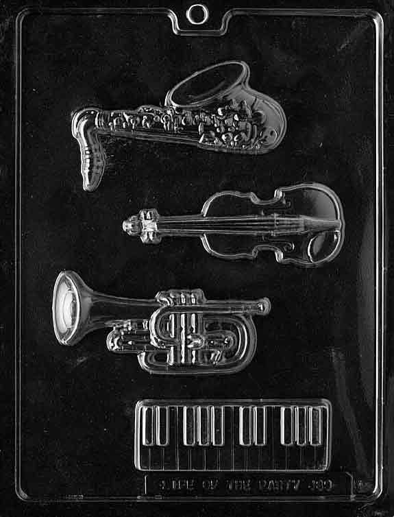 MUSIC KIT Chocolate Candy Mold Craft Supply
