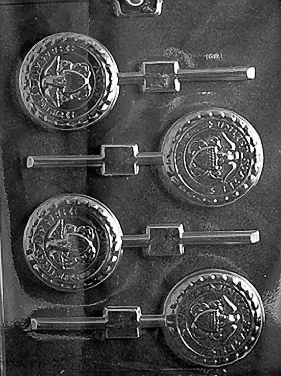 NAVY POP Lolly Sucker Chocolate Candy Mold