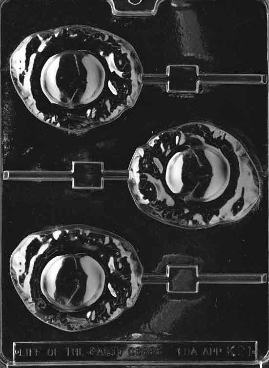 FRIED EGG LOLLY Sucker Chocolate Candy Mold