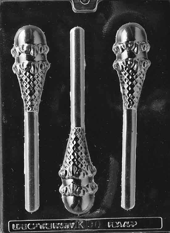 ICE CREAM CONE Pretzel Chocolate Candy Mold