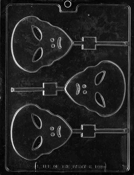 ALIEN LOLLY Sucker Chocolate Candy Mold