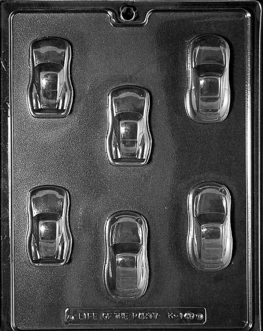 COOL CARS Chocolate Candy Mold