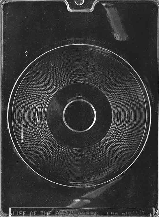 PLAIN RECORD Vinyl LP Chocolate Candy Mold Craft Supply