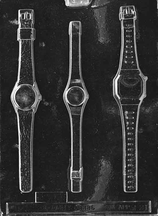 WRIST WATCH Chocolate Candy Mold Craft Supply