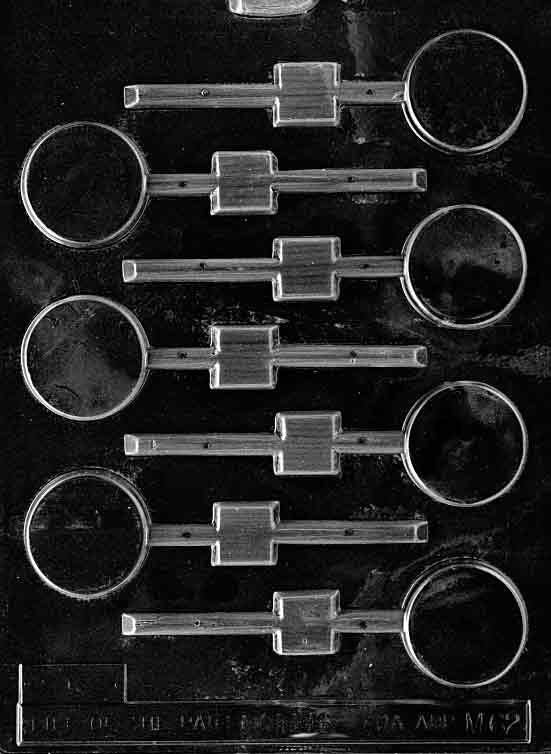 SMALL ROUND LOLLY Sucker Chocolate Candy Mold