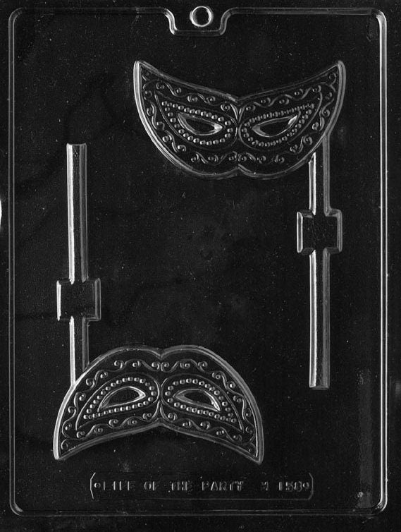 MASK Drama Play Lolly Sucker Chocolate Candy Mold Craft Supply