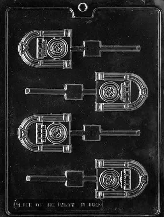JUKE BOX LOLLY Sucker Chocolate Candy Mold Craft Supply
