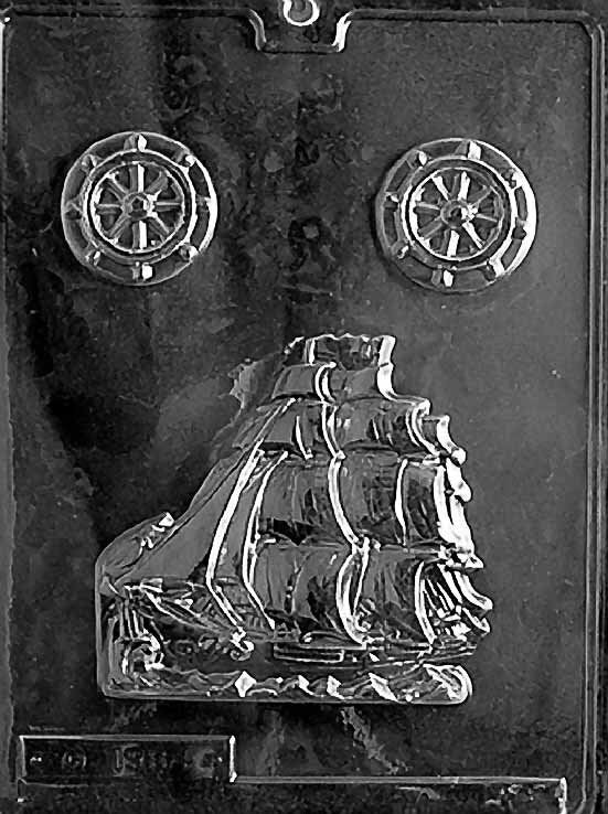 SCHOONER Chocolate Candy Mold Craft Supply