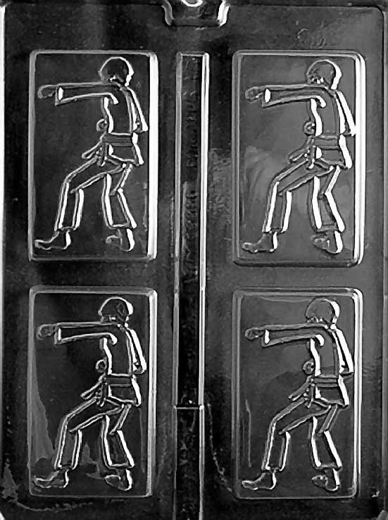 KARATE Chocolate Candy Mold