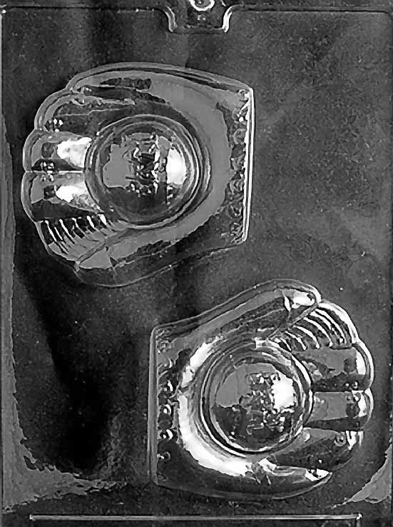 BASEBALL GLOVE And BALL Chocolate Candy Mold Craft Supply