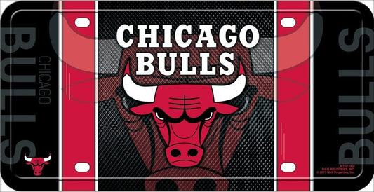 CHICAGO BULLS NBA Metal License Plate