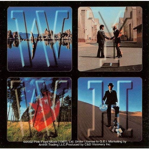PINK FLOYD Wish You Were Here Collage Sticker Decal - Rock Band Craft Supply