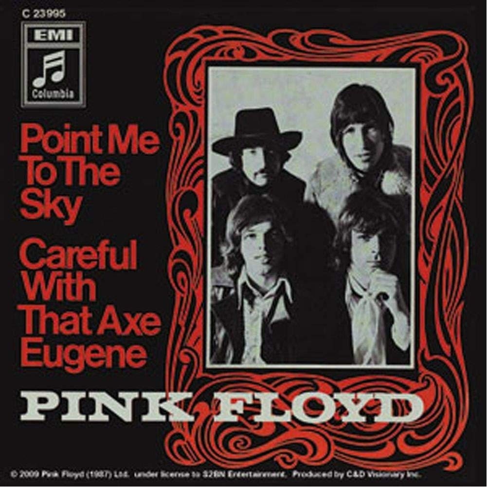 PINK FLOYD Point Me To The Sky Careful with That album Sticker Decal - Rock Band