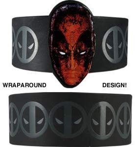 DEADPOOL Rubber Wristband - Marvel Comics Bracelet Craft Supply