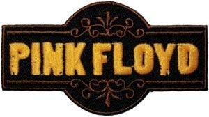 PINK FLOYD Fancy Logo Patch - Embroidered Rock Band Patch Applique Craft Supply