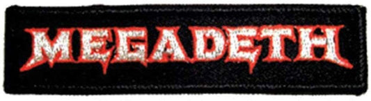 MEGADETH Band Logo Patch - Embroidered Rock Band Patch Applique Danzig