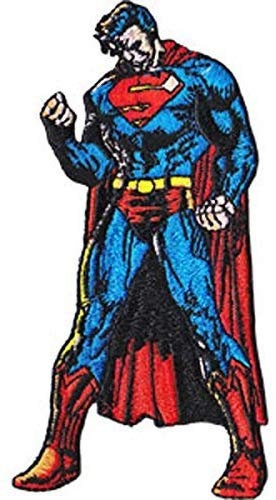 SUPERMAN Fist Patch - Embroidered DC Comics Patch