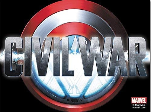 CAPTAIN AMERICA Civil War Logo Sticker Decal - Marvel Comics Craft Supply