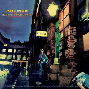 DAVID BOWIE Ziggy Stardust Sticker Decal - Rock Band Craft Supply