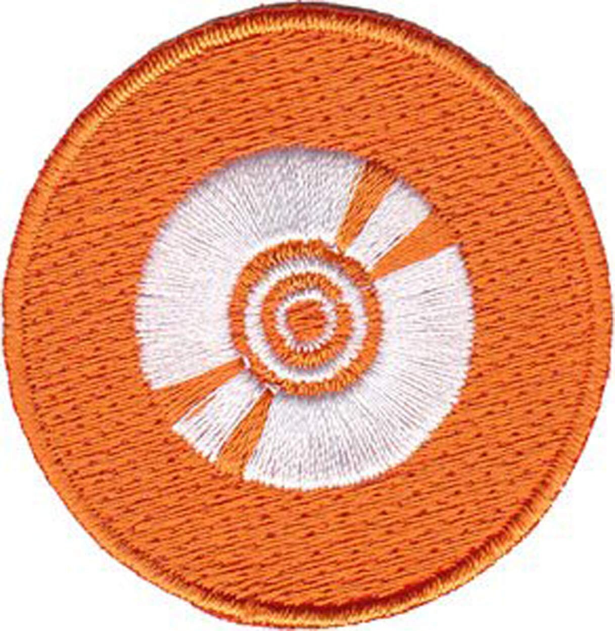 Video Games Gold Disk Round Patch - Embroidered Patch Applique