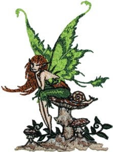 AMY BROWN Thinking of You Patch - Embroidered Patch Applique Craft Supply