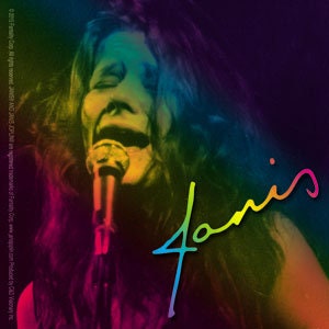 JANIS JOPLIN Singing Sticker Decal - Rock Band Craft Supply