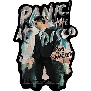 PANIC! At THE DISCO City Sticker Decal - Rock Band