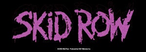 SKID ROW Band Logo Sticker Decal - Rock Band Craft Supply