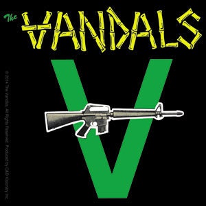 THE VANDALS Machine Gun Sticker Decal - Rock Band