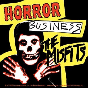 MISFITS Horror Business Sticker Decal - Rock Band Craft Supply