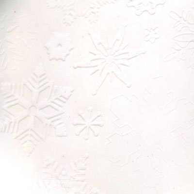 Snowflakes Impression Mat - Great for Fondant, Gumpaste, & Buttercream - Custom Cake Decorating