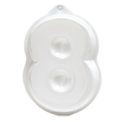 NUMBER 8 Micro Size Cake Pan Pantastic #8 Eight for Birthday Party Craft Supply