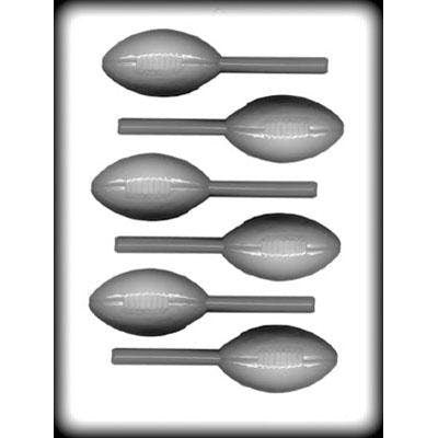 FOOTBALL Sucker Hard Candy Mold -- Sports Football Touchdown Lolly Craft Supply