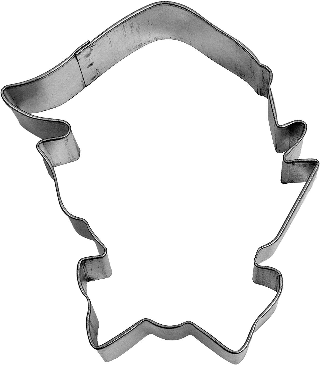 CHRISTMAS ELF Cookie Cutter Metal 4 Inches - Santa Sleigh Holiday Christmas Gift Stencil Fondant Craft Supply