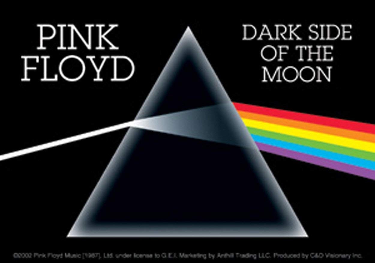 PINK FLOYD Dark Side Of The Moon D.S.O.M. Sticker Decal - Rock Band