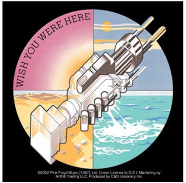 PINK FLOYD Wish You Were Here Sticker Decal - Rock Band