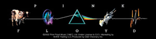 PINK FLOYD L.P. Collage Sticker Decal - Rock Band
