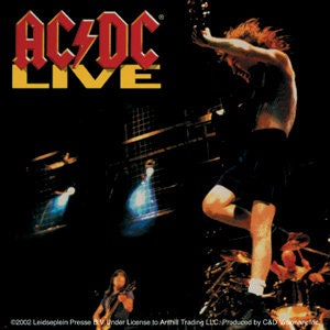 ACDC Live Music Rock Sticker Decal - Rock Band Craft Supply