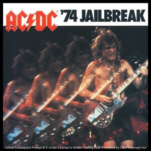 ACDC Jail Break 74' Rock Sticker Decal - Rock Band Craft Supply
