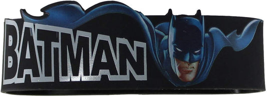 BATMAN Rubber Wristband - Closeup - DC Comics Bracelet