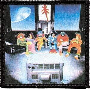 GRATEFUL DEAD Mars Hotel Lobby Patch - Embroidered Rock Band Patch Applique Craft Supply