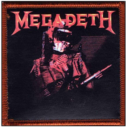 MEGADETH So What Soldier Patch - Embroidered Rock Band Patch Applique Craft Supply
