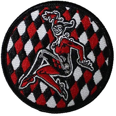 BATMAN Harley Quinn Pose Patch - DC Comics Embroidered Patch Applique